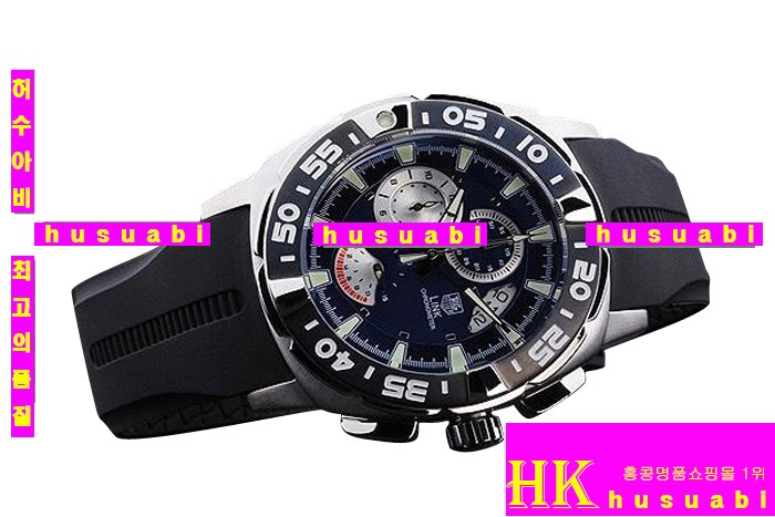 �±�ȣ�̾� ���ڽð� Tag Heuer Link Black leather Japanese Quartz MOVEMENT 43mm Men tag50